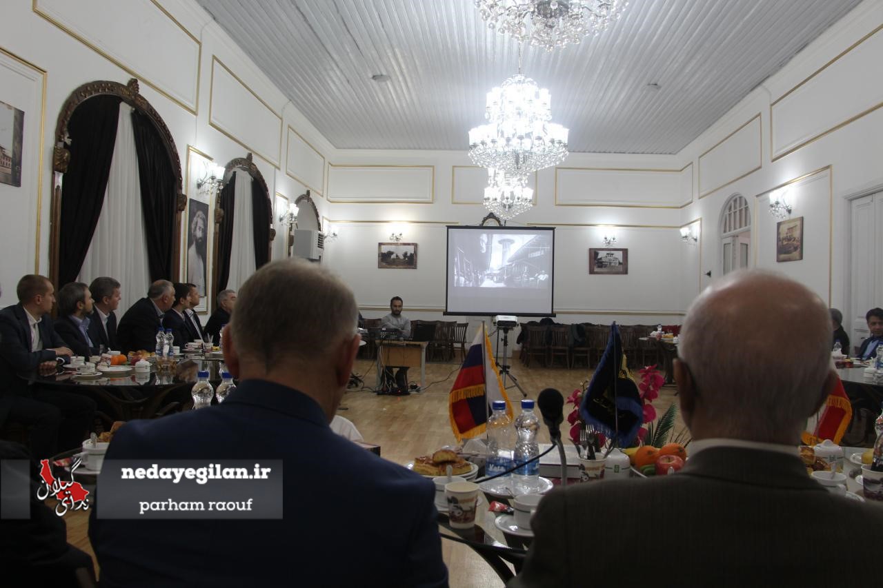 گزارش تصویری سفر هیئت عالی رتبه استان ولگوگراد روسیه به رشت