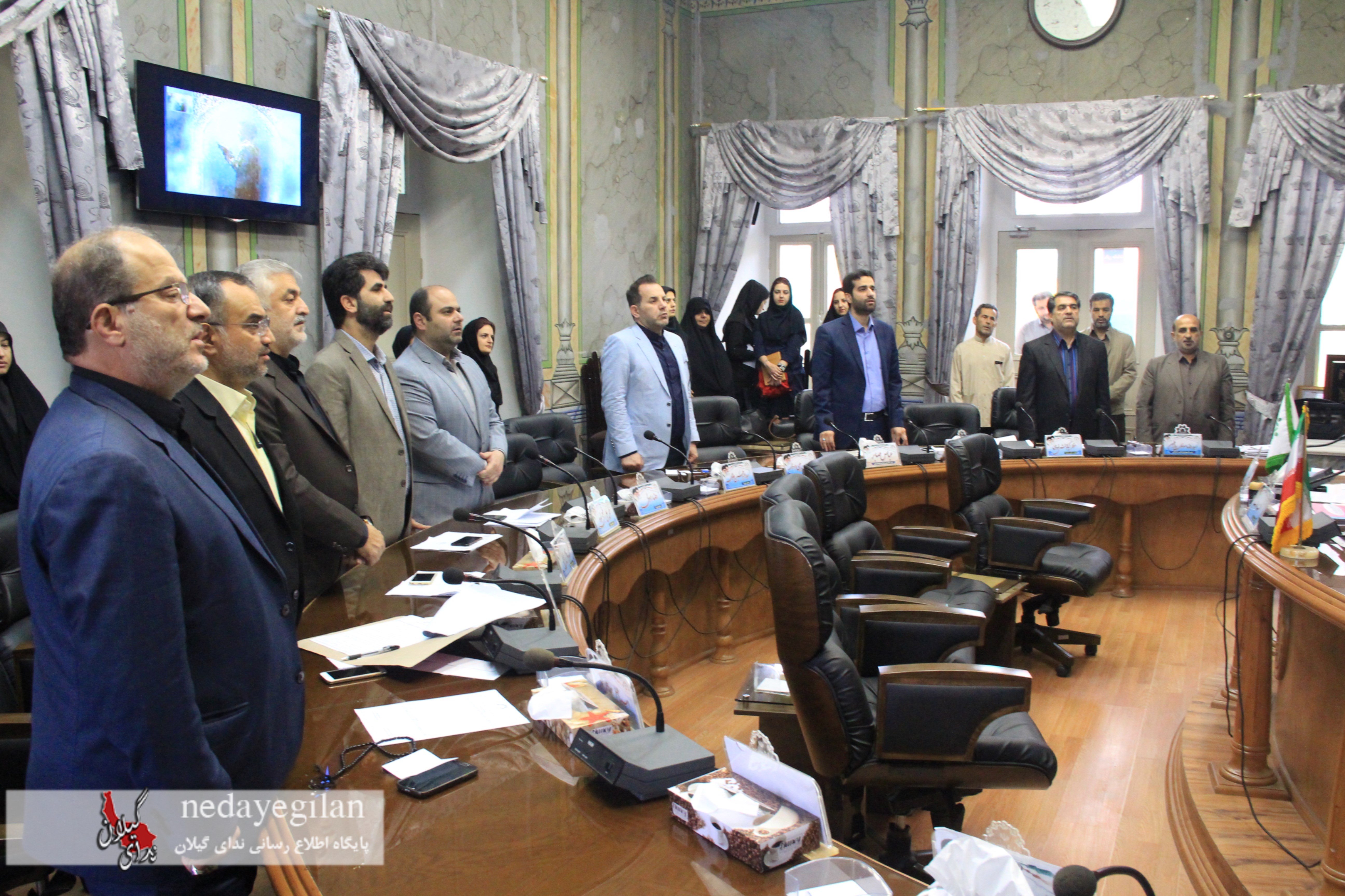 گزارش تصویری صدو نود و سومین جلسه صحن شورای اسلامی شهر رشت