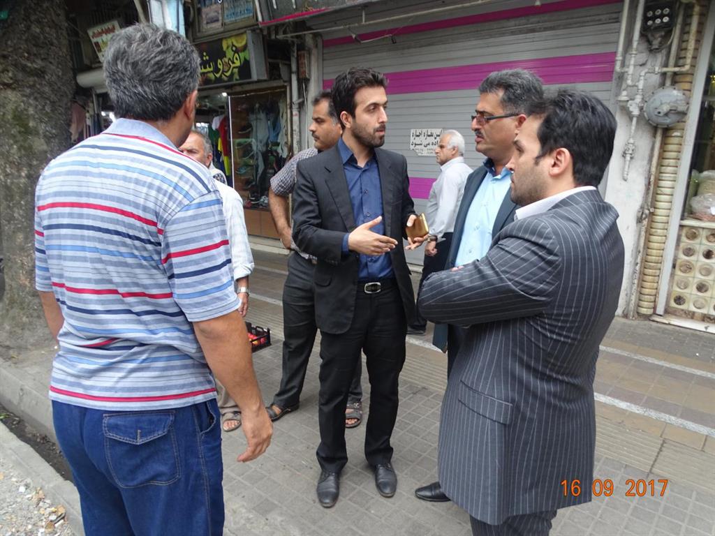 بررسی و رفع مشکلات ترافیکی خیابان امام خمینی(ره) رشت