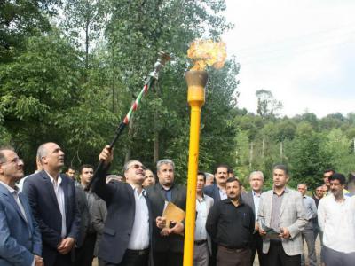 گازرسانی به ۵ روستای بخش اطاقور در پنجمین روز از هفته دولت