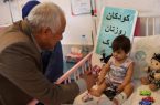 حضور فرماندار تالش در بیمارستان شهید نورانی/ عیادت از کودکان بخش اطفال