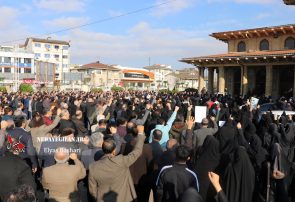 گزارش تصویری مراسم بزرگداشت سردار شهید قاسم سلیمانی در رشت