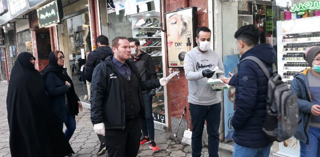 توزیع رایگان بیش از ۳۲ هزار عدد ماسک و ضدعفونی کننده در سطح استان