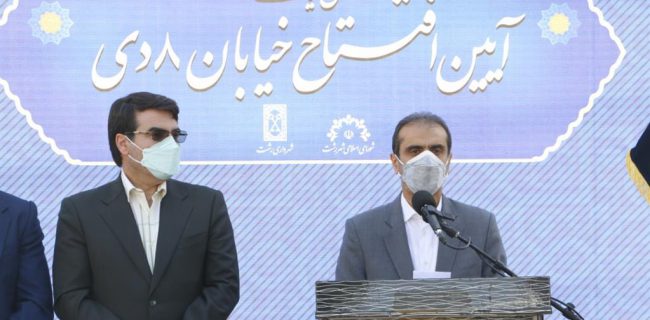 افتتاح زودتر از موعد پروژه بلوار هشت دی مصداق بارز مدیریت جهادی در شهرداری رشت