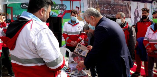 استاندار گیلان از خدمات امدادی و بشردوستانه به مسافران نوروزی رشت بازدید کرد