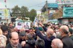 مراسم تشییع پیکر شهید «حمید پورنوروز» در لاهیجان