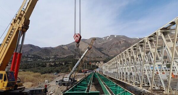 پیشرفت ۸۵ درصدی پل در دست ساخت سفیدرود شهرستان رودبار