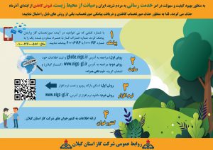 شماره کنتور را خودتان به اداره گاز بدهید/برای پرداخت قبض گاز وارد شوید