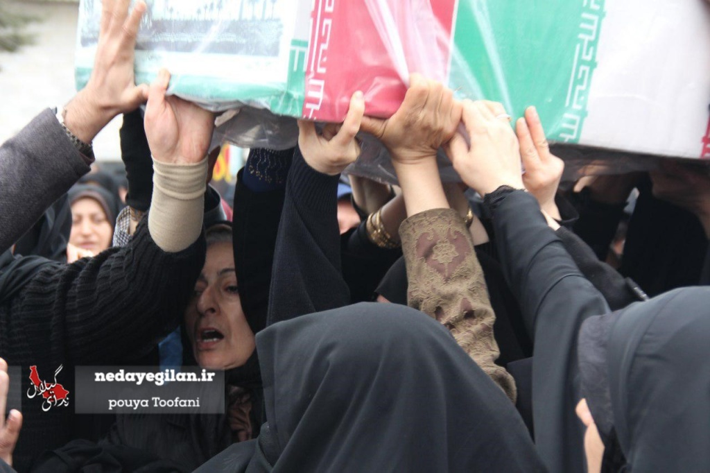 برگزاری مراسم سوم شهدای گمنام در رشت