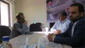 دیدار محمود ایزددوست و رئیس هیات عالی نظارت گیلان(به همراه گزارش تصویری)