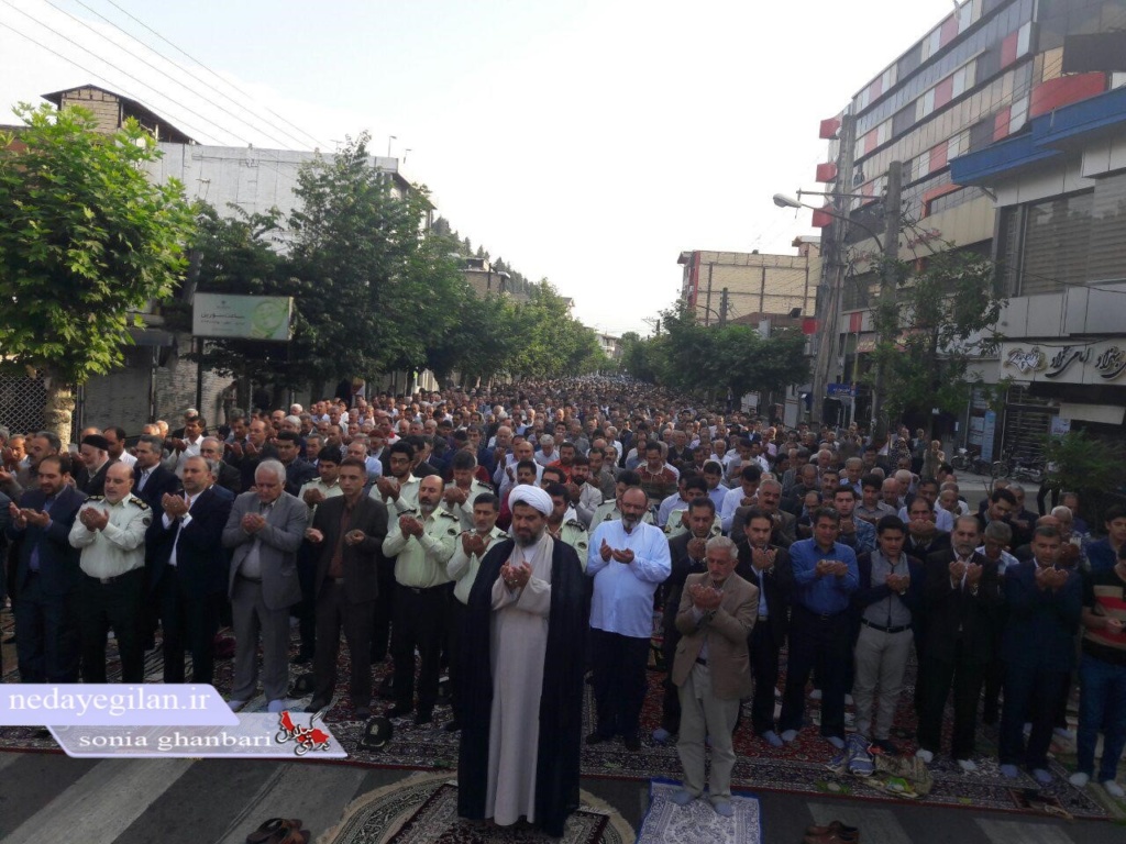 گزارش تصویری نماز عید فطر در شهرستان تالش