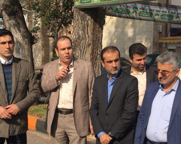 برگزاری مانور خودرویی ستاد مدیریت بحران شهری لاهیجان