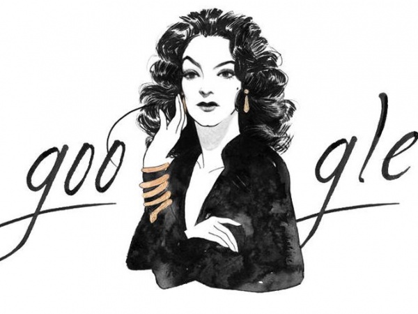 Google doodle spotlights Mexican film icon Maria Felix