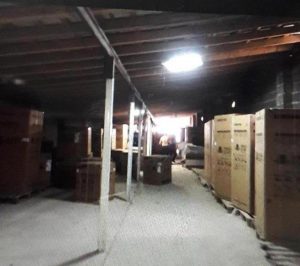 کشف انبار لوازم خانگی قاچاق در صومعه ‌‍‌‌‌سرا