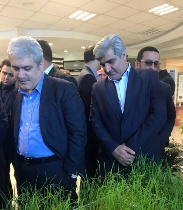 بازدید رییس بنیاد ملی نخبگان و استاندار گیلان از پژوهشکده بیوتکنولوژی کشاورزی