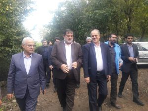 بازدید رئیس سازمان مدیریت بحران کشور از مناطق سیل زده رودسر