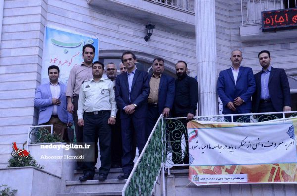گزارش تصویری بازدید شهردار منطقه چهار رشت از کلانتری ها و راهنمایی رانندگی حوزه منطقه چهار