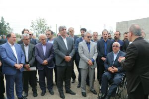 گزارش تصویری بازدید تصفیه خانه مسکن مهر و ریل گیلان با حضور دکتر محمد باقر نوبخت