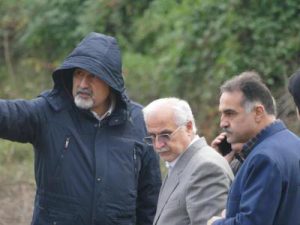 دستور معاون عمرانی استاندار گیلان برای ساماندهی و تثبیت دیواره های خالکایی در پائین دست ماسال
