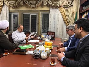 پیگیری پروژه های زیرساختی شهرستان های شفت و فومن در تهران