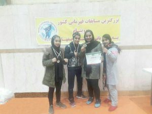 بانوی رزمی کار گیلانی قهرمان مسابقات کشوری ووینام شد