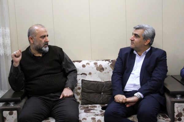 دیدار استاندار گیلان با جانباز سرافراز عملیات کربلای ۵ و۴