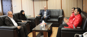 دیدار مسئولین سازمان آتش نشانی رشت با مدیرعامل آبفای گیلان