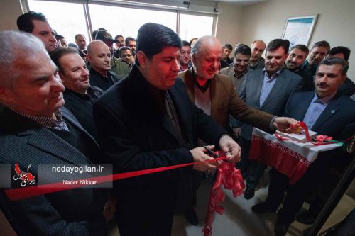 افتتاح 4 طرح هادی روستایی،یک مرغداری و ساختمان تامین اجتماعی در انزلی