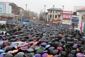 اعلام مسیرهای پنجگانه راهپیمایی یوم الله ۲۲ بهمن در شهر رشت
