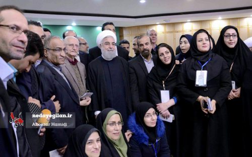 گزارش تصویری جلسه شورای اداری گیلان و نشست خبری رئیس جمهور