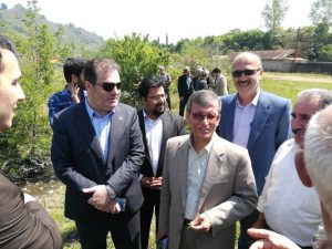 نشست مدیرعامل شرکت آب منطقه ای استان گیلان با فرماندار املش