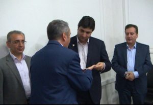 بابک پاکدل خوش اخلاق به عنوان مدیرکل جدید انتقال خون گیلان معارفه شد