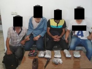کشف 26 کیلوگرم مواد مخدر در خمام/4 قاچاقچی دستگیر شدند