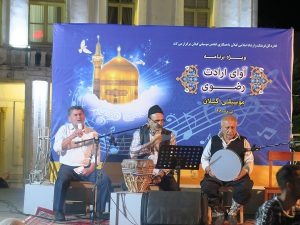 ویژه برنامه آوای ارادت رضوی در رشت برگزار شد