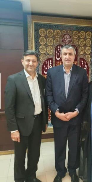 شهردار رشت با وزیر راه و شهرسازی دیدار کرد