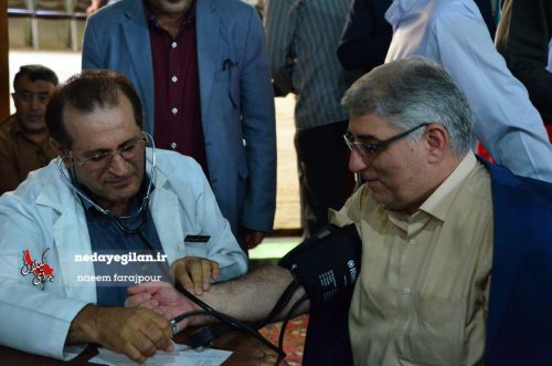 برگزاری میز خدمت در نمازجمعه  شهرستان فومن