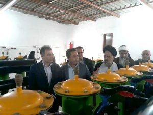 افتتاح طرح آبیاری‌تحت فشار مزارع نوین ایرانیان اتکا منجیل​