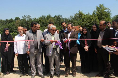 گزارش تصویری بهره برداری از مجتمع آبرسانی شهربیجار  رودبار با حضور فرماندار رودبار