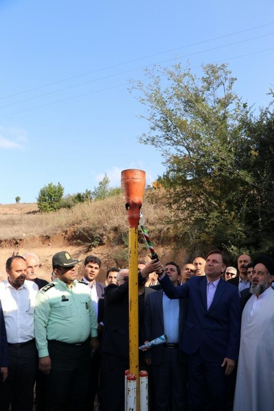 گاز‌رسانی به 10 روستای رودبار با حضور سرپرست استانداری گیلان