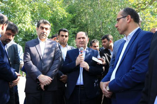 گزارش تصویری افتتاحیه پروژه های عمرانی شهرداری خمام با حضور فرماندار رشت