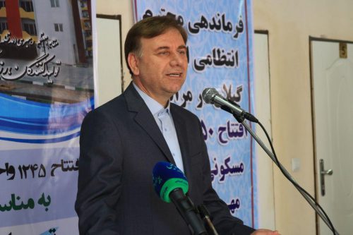گزارش تصویری افتتاح ۲۵۰ واحد مسکن مهر ناجا در گیلان با حضور سرپرست استانداری گیلان