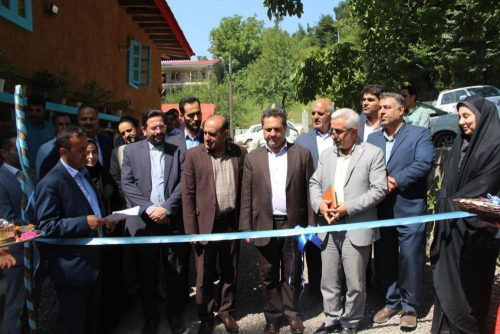 گزارش تصویری افتتاح طرح بوم گردی در روستای دیورش با حضور فرماندار رودبار و مدیر عامل صندوق کارآفرینی امید