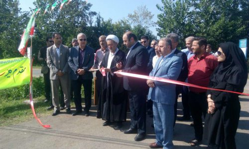 گزارش تصویری افتتاحیه پروژه های رضوانشهر همزمان با هفته دولت
