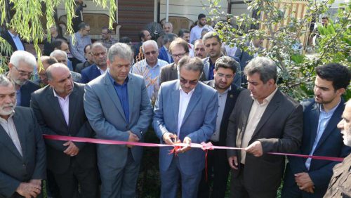 افتتاح استخر پرورش ماهیان سردآبی در بنه سرای شاندرمن