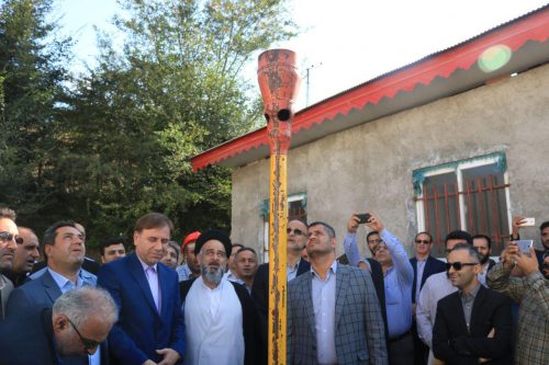 گزارش تصویری افتتاحیه پروژه های گاز در چهارمین روز از هفته دولت