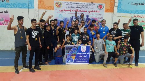 تیم منتخب گیلان قهرمان مسابقات کشوری ووینام شد