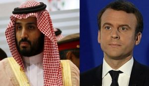 مکرون و بن سلمان تحولات منطقه را بررسی کردند