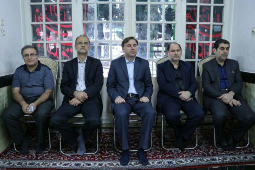 حضور استاندار گیلان در مراسم ختم مرحوم فائق