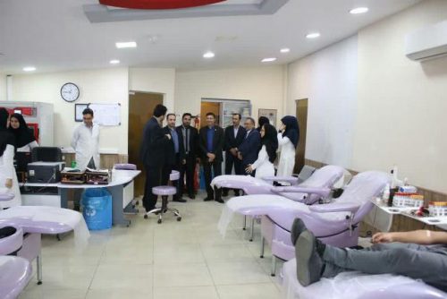 بازدید شهردار رشت از سازمان انتقال خون استان گیلان