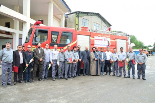 گزارش تصویری مراسم تجلیل از آتش نشانان ایثارگر شهرستان فومن به مناسبت روز ملی آتشنشان